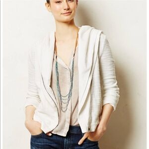 Anthropologie Saturday Sunday Moto Shawl Jacket